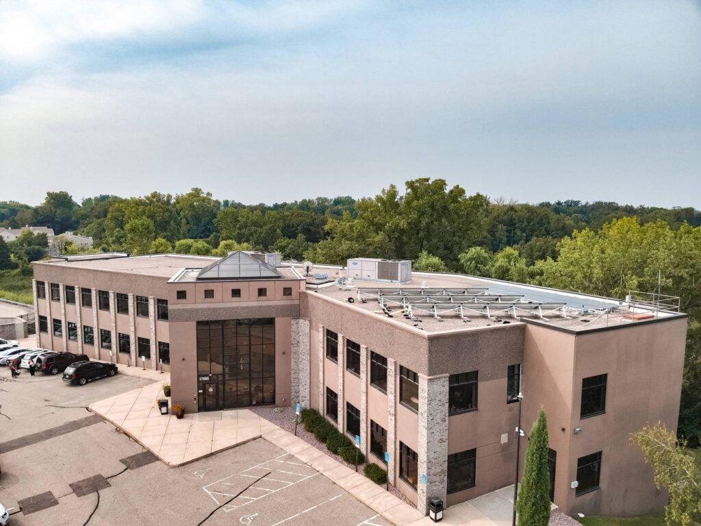 Commercial roof and exterior