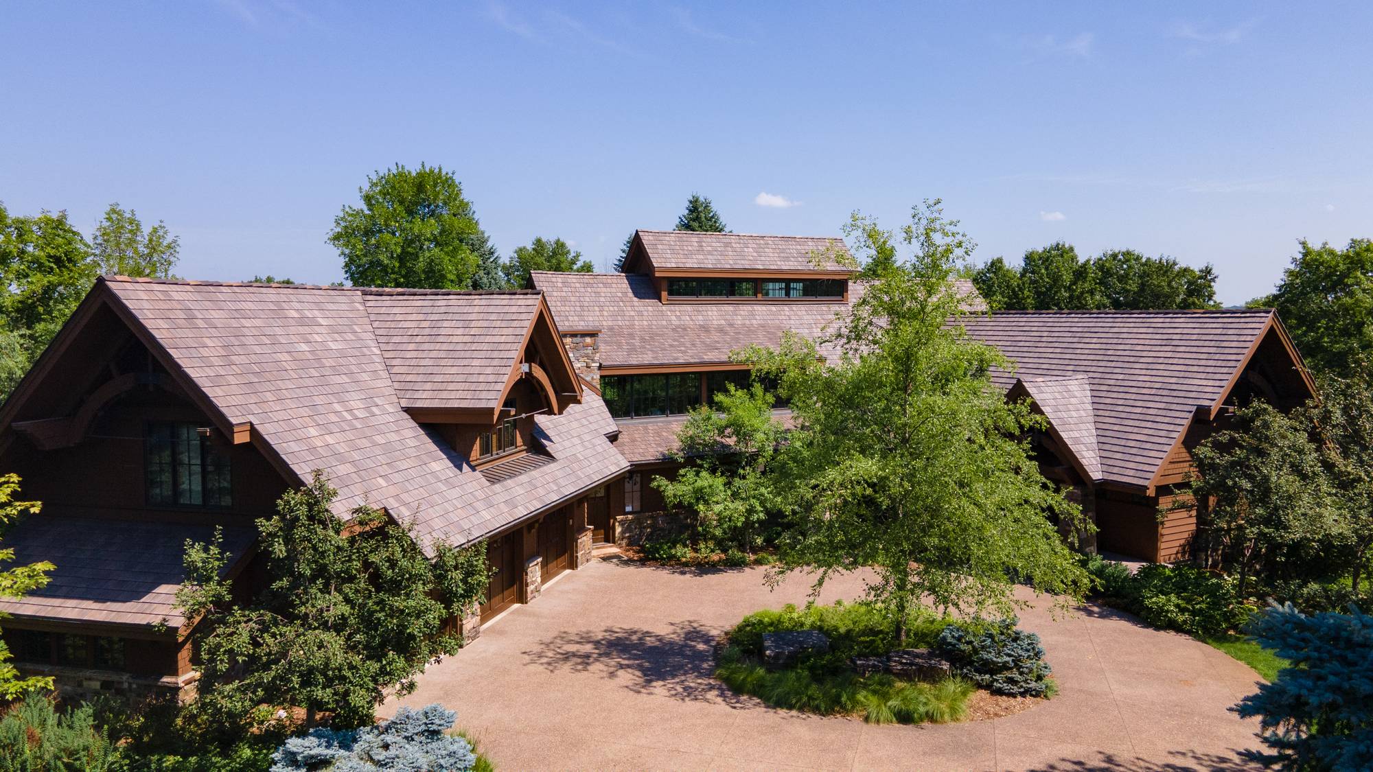 Executive residential roof