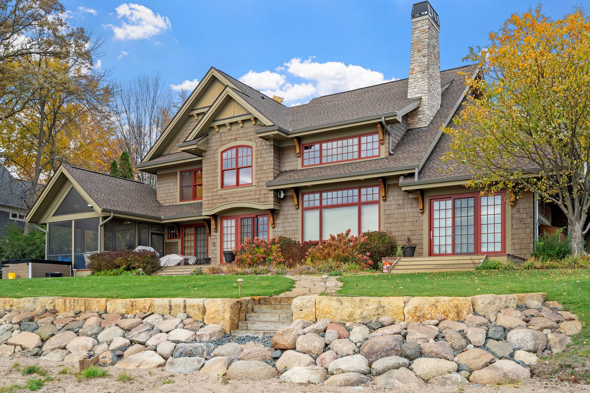 Residential roofing with asphalt shingles